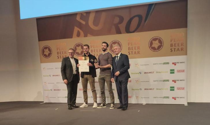 Othmar scoort tijdens European Beer Star